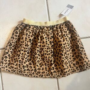 Carter’s Girls Leopard Print Skirt NWT / size 7